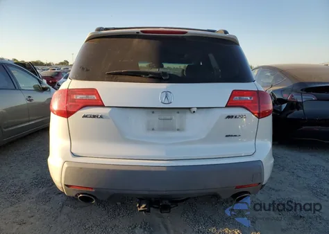 2009 Acura Mdx Technology from USA, damaged, VIN 2HNYD28479H506938